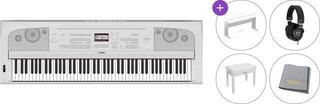Digitální stage piano Yamaha DGX 670 W Standard SET Digitální stage piano White