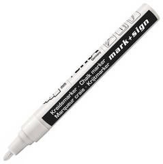 Marker Lyra Round Chalk Marker 2 - 4 mm White 1 pc
