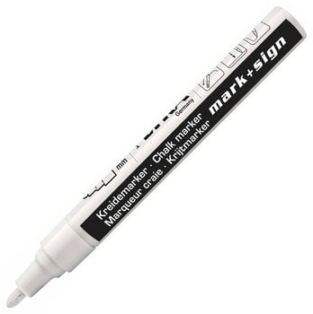 Marker Lyra Round Chalk Marker 2 - 4 mm White 1 pc - 1