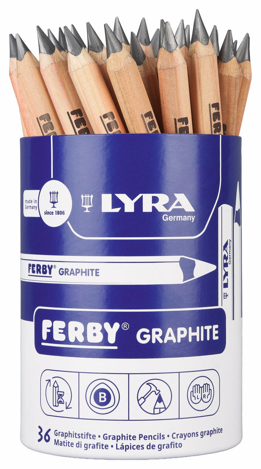 Olovka u boji Lyra Ferby Graphite Сет уметничких оловака Graphite 36 Ком