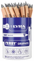 Crayon de couleur Lyra Ferby Graphite Coffret crayons d'artiste Graphite 36 pièces