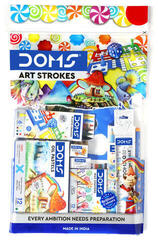 Set di arte e creativo DOMS Art Strokes 6-Piece Drawing And Painting Set In A Hanging Case