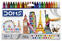 Crayons DOMS Extra-Long Crayons Wax Crayons Mix 25 pcs
