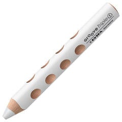 Crayon de couleur Lyra Groove TripleOne Crayon de couleur White 1 pc