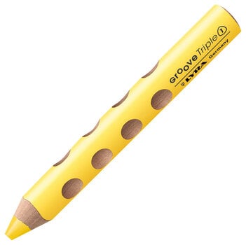 Olovka u boji Lyra Groove TripleOne Ergonomic Triangular 3-In-1 Бојица Zinc Yellow 1 kom - 1