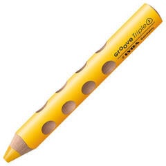 Olovka u boji Lyra Groove TripleOne Ergonomic Triangular 3-In-1 Бојица Lemon 1 kom