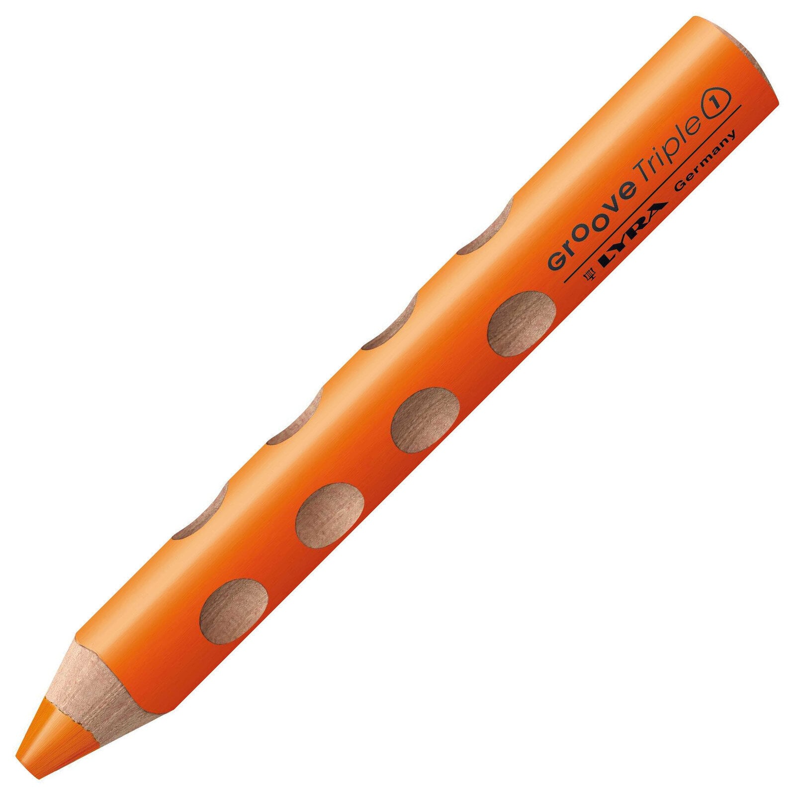 Olovka u boji Lyra Groove TripleOne Ergonomic Triangular 3-In-1 Бојица Light Orange 1 kom