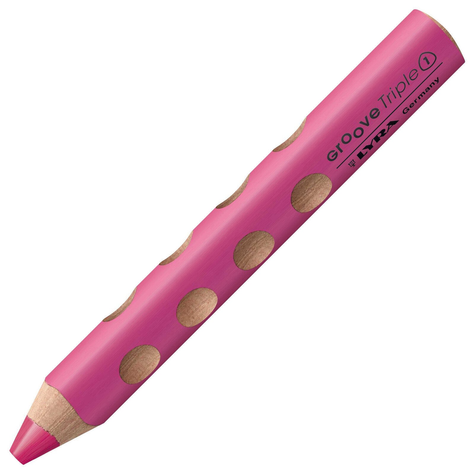 Olovka u boji Lyra Groove TripleOne Ergonomic Triangular 3-In-1 Бојица Rose Madder Lake 1 kom