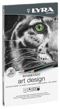 Creion special
 Lyra Rembrandt Art Design Set creioane grafit Mix 12 buc. - 1