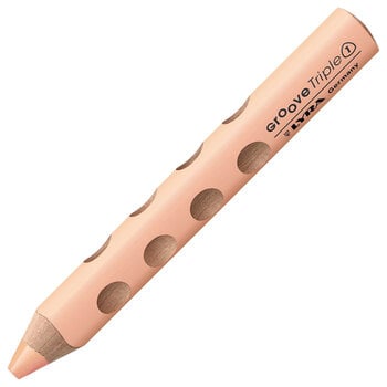 Olovka u boji Lyra Groove TripleOne Ergonomic Triangular 3-In-1 Бојица Peach Rose 1 kom - 1