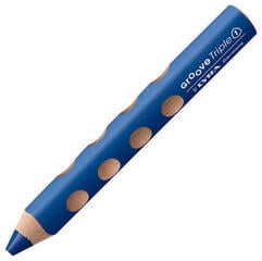 Colour Pencil Lyra Groove TripleOne Ergonomic Triangular 3-In-1 Coloured Pencil Prussian Blue 1 pc