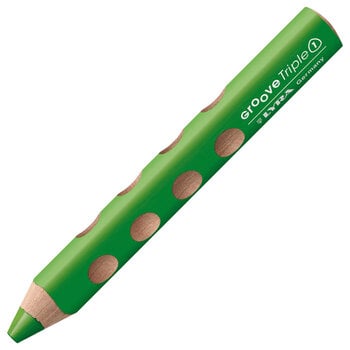 Olovka u boji Lyra Groove TripleOne Ergonomic Triangular 3-In-1 Бојица Apple Green 1 kom - 1