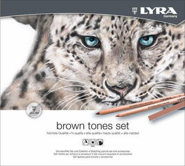 Special Pencil Lyra Rembrandt Art Specials Set of Pencils Browns 25 pcs