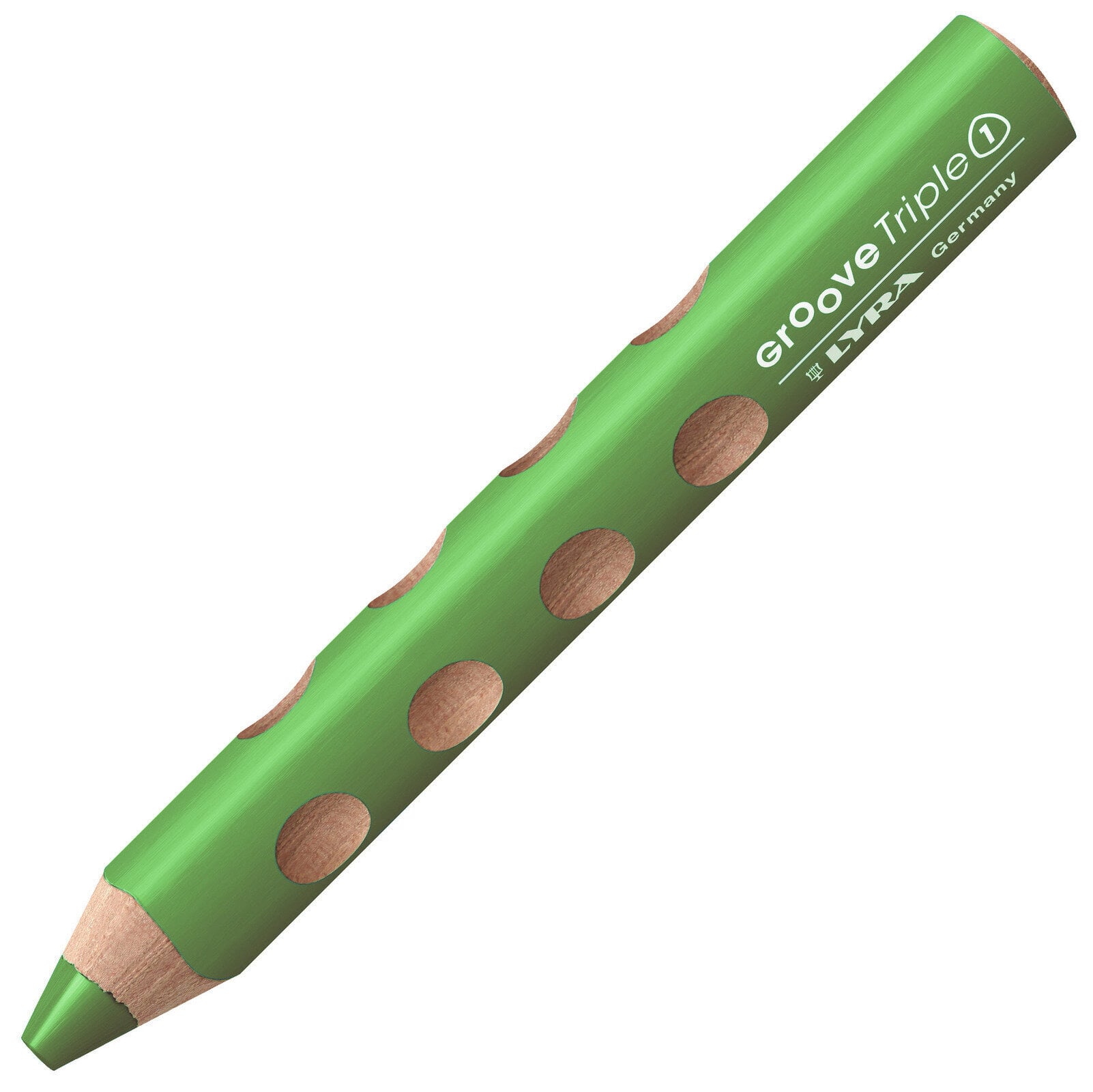 Olovka u boji Lyra Groove TripleOne Ergonomic Triangular 3-In-1 Бојица Pastel Green 1 kom