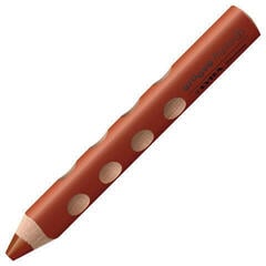 Colour Pencil Lyra Groove TripleOne Ergonomic Triangular 3-In-1 Coloured Pencil Venetian Red 1 pc