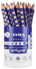Crayon graphite Lyra Groove Coffret crayons graphite B Blue 36 pièces