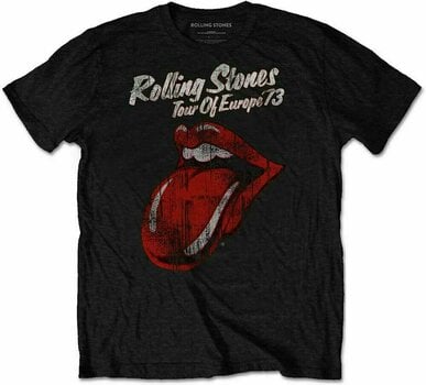 T-Shirt The Rolling Stones T-Shirt 73 Tour Unisex Black XL - 1