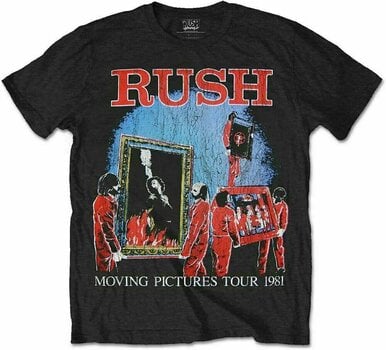 T-Shirt Rush T-Shirt 1981 Tour Black XL - 1