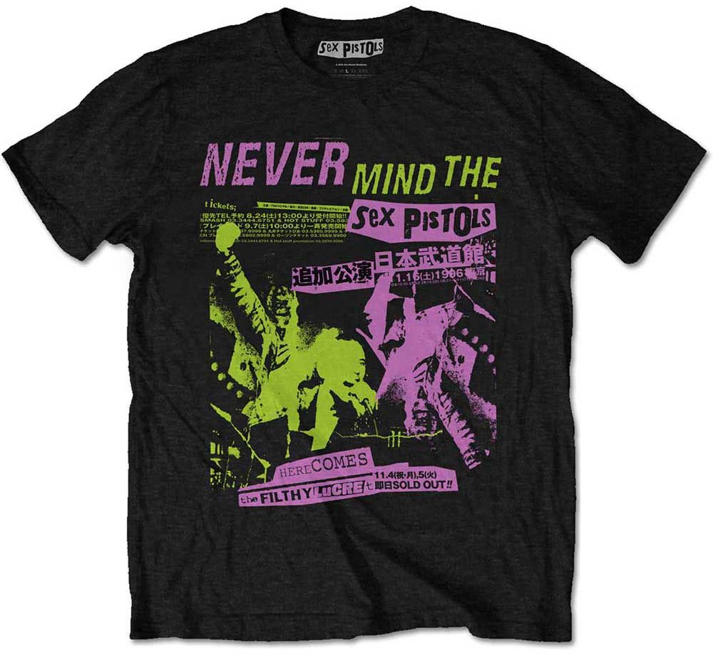 Sex Pistols Japanese Poster Music T Shirt Muziker