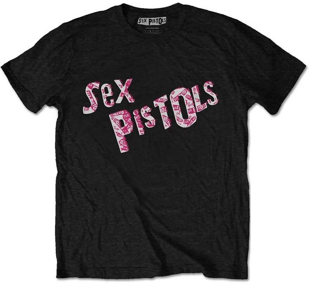 T-Shirt Sex Pistols T-Shirt Multi-Logo Black L
