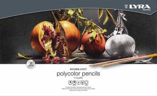 Színes ceruza Lyra Rembrandt Polycolor Metal Box Színes ceruza készlet Mix 36 db