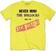 Shirt Sex Pistols Shirt NMTB Original Album Unisex Yellow XL