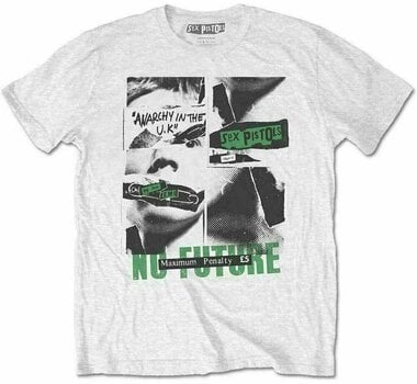 T-Shirt Sex Pistols T-Shirt No Future White L - 1