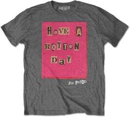 Tricou Sex Pistols Rotten Day Unisex Tricou cu mânecă scurtă/Gri cărbune/Scurt