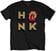 T-Shirt The Rolling Stones T-Shirt Honk Letters Black L