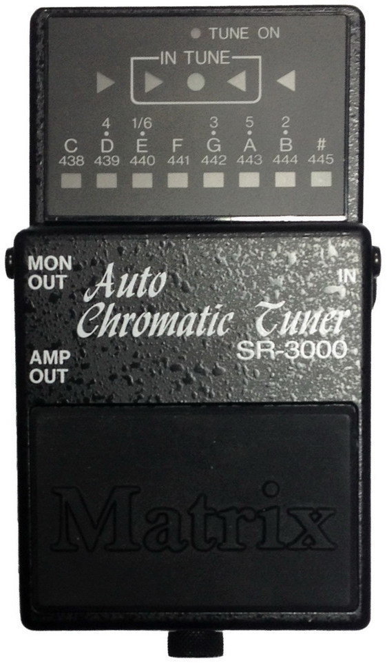 Pédale accordeur chromatique Matrix SR-3000
