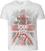 T-Shirt The Rolling Stones T-Shirt North American Tour 1981 with Sublimation Printing White XL