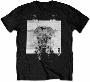 Skjorte Slipknot Skjorte Devil Single Black & White M - 1
