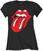 T-Shirt The Rolling Stones T-Shirt Classic Tongue Black S