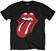 Skjorte The Rolling Stones Skjorte Classic Tongue Black M