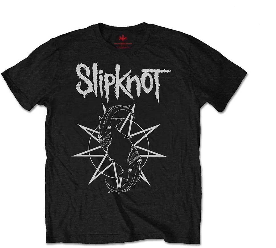 Shirt Slipknot Shirt Goat Star Logo Black 2XL