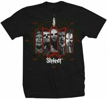 T-Shirt Slipknot T-Shirt Paul Gray Black M - 1