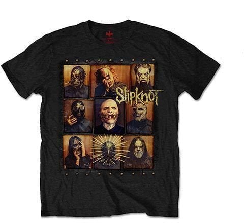 T-shirt Slipknot T-shirt Skeptic JH Black S