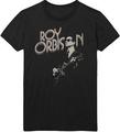 Roy Orbison Koszulka Guitar & Logo Unisex Black XL
