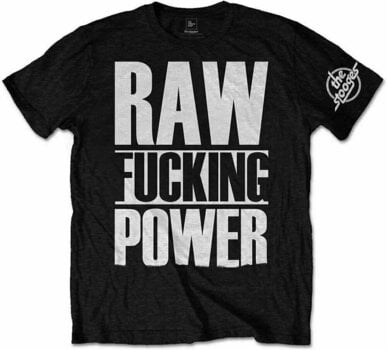 T-Shirt Iggy Pop T-Shirt Raw Black L - 1