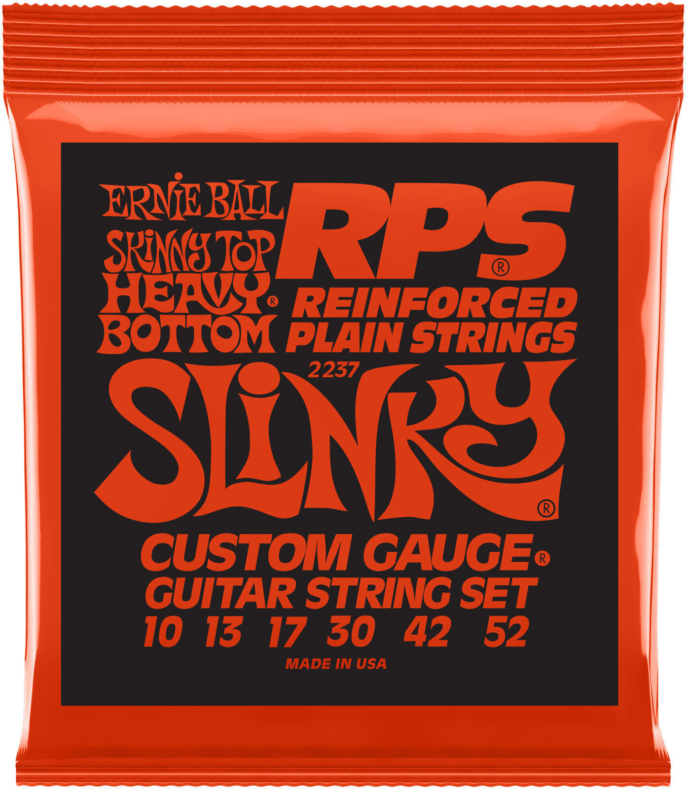 E-guitar strings Ernie Ball 2237 Skinny Top Heavy Bottom RPS E-guitar strings