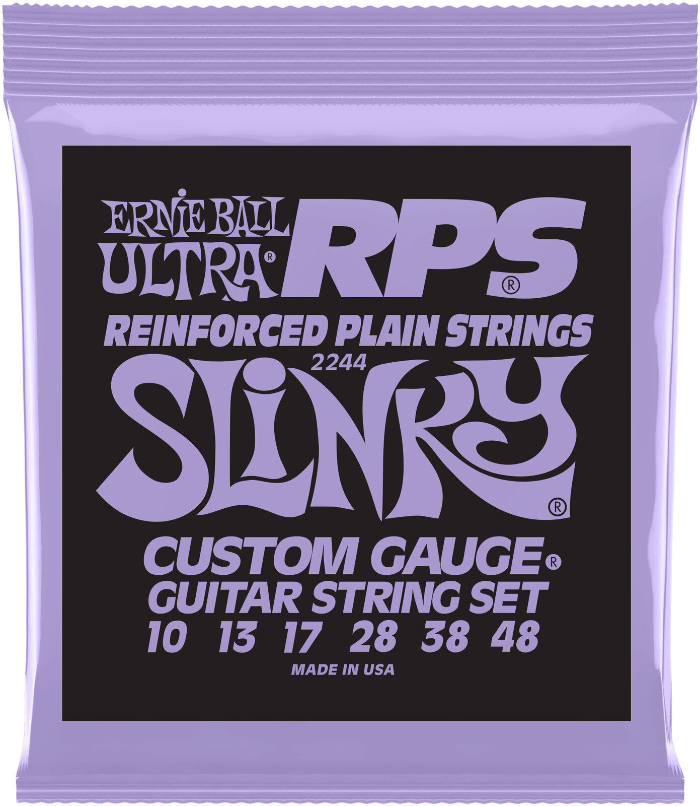 E-guitar strings Ernie Ball 2244 Ultra Slinky RPS E-guitar strings
