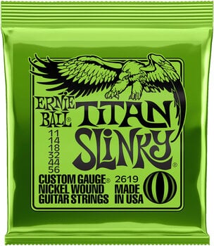E-guitar strings Ernie Ball 2619 Titan Slinky E-guitar strings - 1