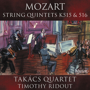 Musiikki-CD Takács Quartet - Timothy Ridout - Mozart: String Quintets K515 & 516 (CD) - 1
