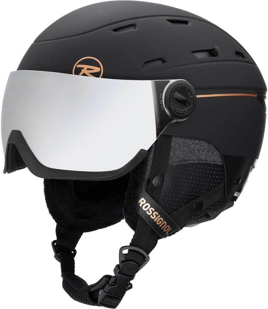 Ski Helmet Rossignol Allspeed Visor Impacts W Black M (54-56 cm) Ski Helmet