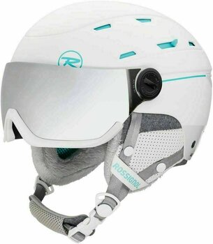 Ski Helmet Rossignol Allspeed Visor Impacts W White L (56-58 cm) Ski Helmet - 1
