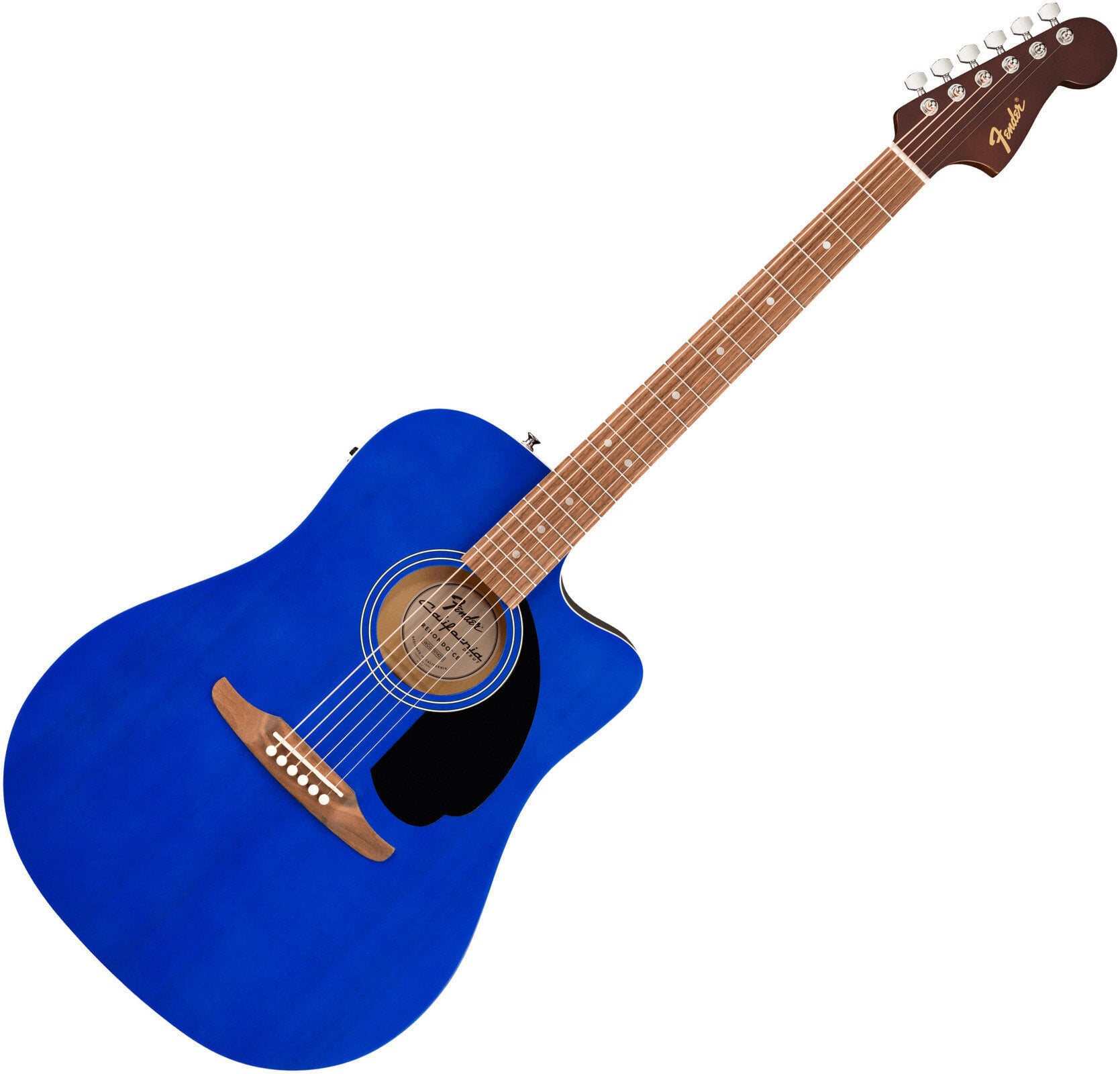 Електроакустична гітара Dreadnought Fender Redondo CE Sapphire Blue Електроакустична гітара Dreadnought