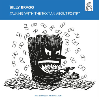 LP deska Billy Bragg - Talking With The Taxman About Poetry (Gatefold) (Limited Edition) (Solid Blue Coloured) (LP) - 1