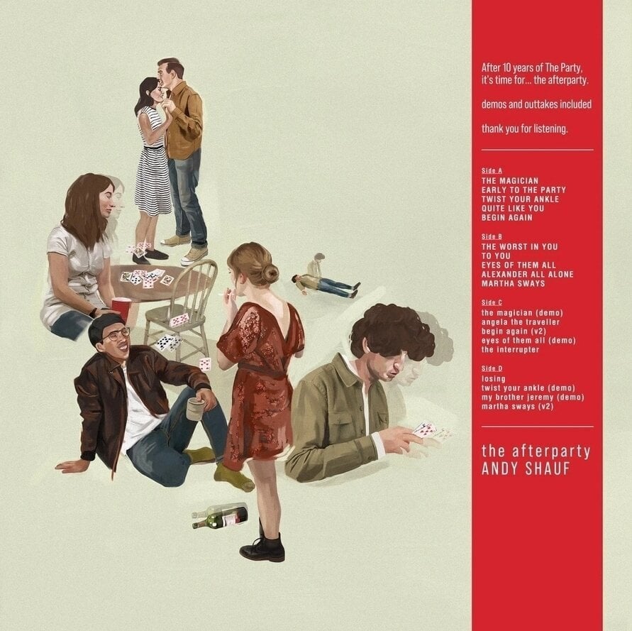 Vinilinė plokštelė Andy Shauf - Party (10th Anniversary Edition) (Indie Exclusive) (Clear Coloured) (LP)
