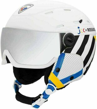 Ski Helmet Rossignol Allspeed Visor JCC Impacts W White M (54-56 cm) Ski Helmet - 1
