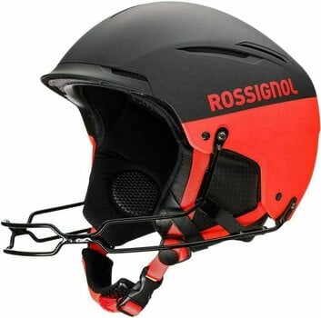 Ski Helmet Rossignol Hero Templar SL Impacts + Chinguard Red/Black M/L (55-59 cm) Ski Helmet - 1